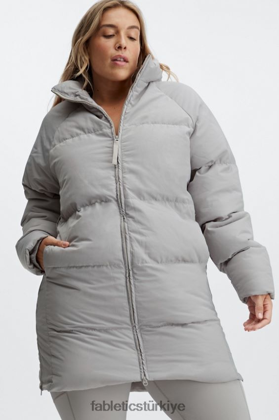 tr Fabletics kadınlar fırtına kirpi ceket ii kül 40R06B2807
