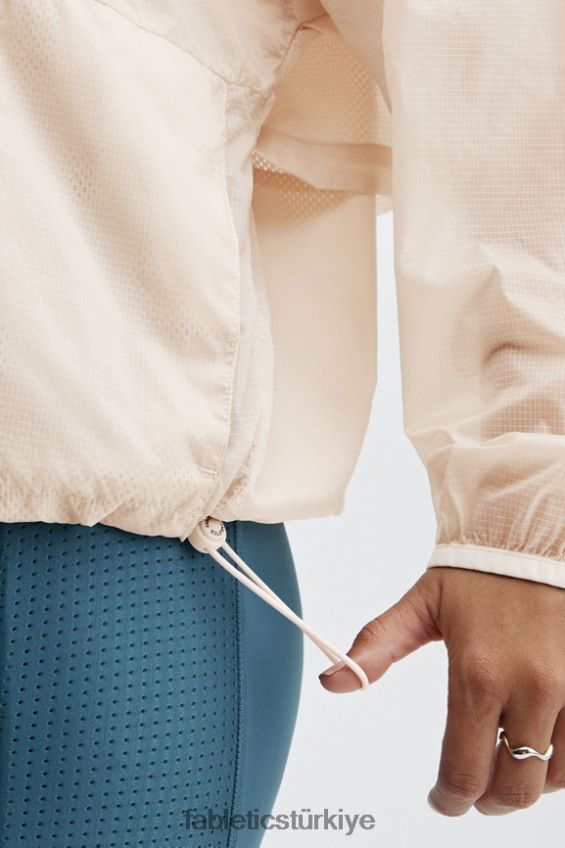 tr Fabletics kadınlar kül rengi kırpılmış yarım fermuarlı ceket gri sis 40R06B2686