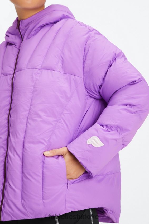 tr Fabletics kadınlar kapitone kapüşonlu kirpi ultraviyole/söğüt kabuğu/ak balıkçıl logosu 40R06B2783