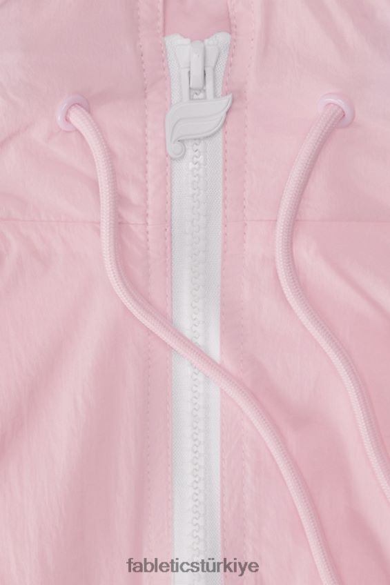 tr Fabletics kadınlar naylon eşofman üstü yumuşak pembe/klasik beyaz 40R06B2752