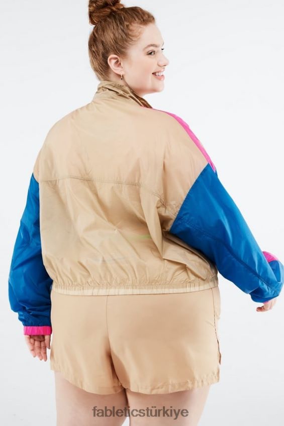 tr Fabletics kadınlar payton dokuma ceket sedir/çok 40R06B2760