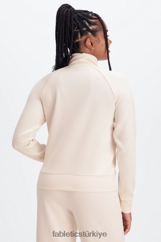 tr Fabletics kadınlar peluş interlok tam boy fermuarlı ceket yulaf 40R06B2808