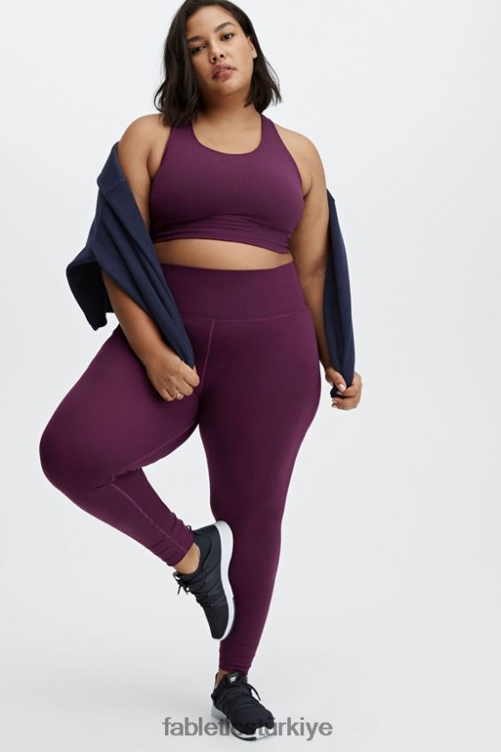 tr Fabletics kadınlar rayne polar fermuarlı derin donanma 40R06B2781