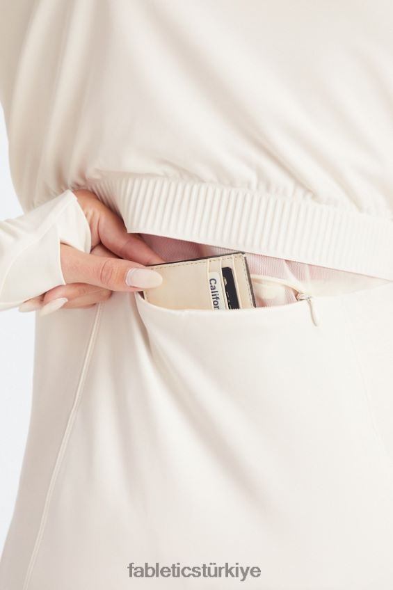 tr Fabletics kadınlar trinity soğuk hava performansı ceketi ak balıkçıl 40R06B2635