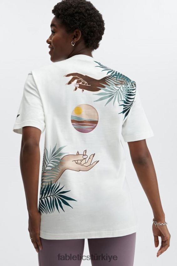 tr Fabletics kadınlar akraba üniseks tişört bulut dansçısı 40R06B2074