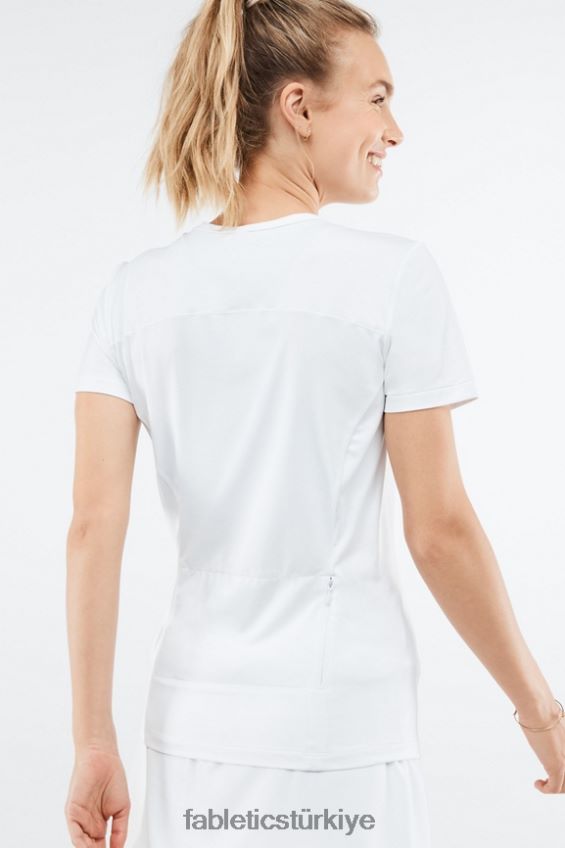 tr Fabletics kadınlar anka kuşu kısa kollu top beyaz 40R06B2046