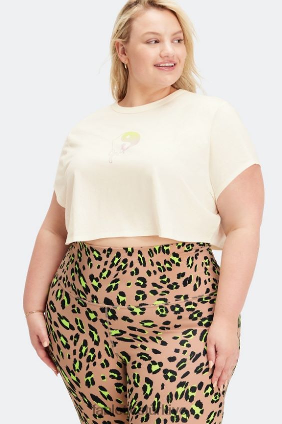 tr Fabletics kadınlar bebek kırpma tee Mascorpone peyniri 40R06B2036