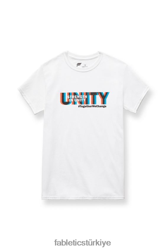 tr Fabletics kadınlar birlik tişörtün gücü beyaz/birlik 40R06B2079