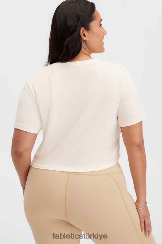 tr Fabletics kadınlar dry-flex kısa kollu tişört ak balıkçıl 40R06B1970