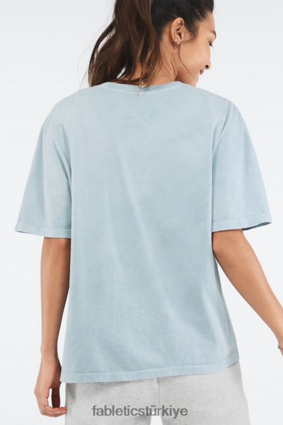 tr Fabletics kadınlar erkek arkadaş tişörtü gerçek indigo ışığı 40R06B2085