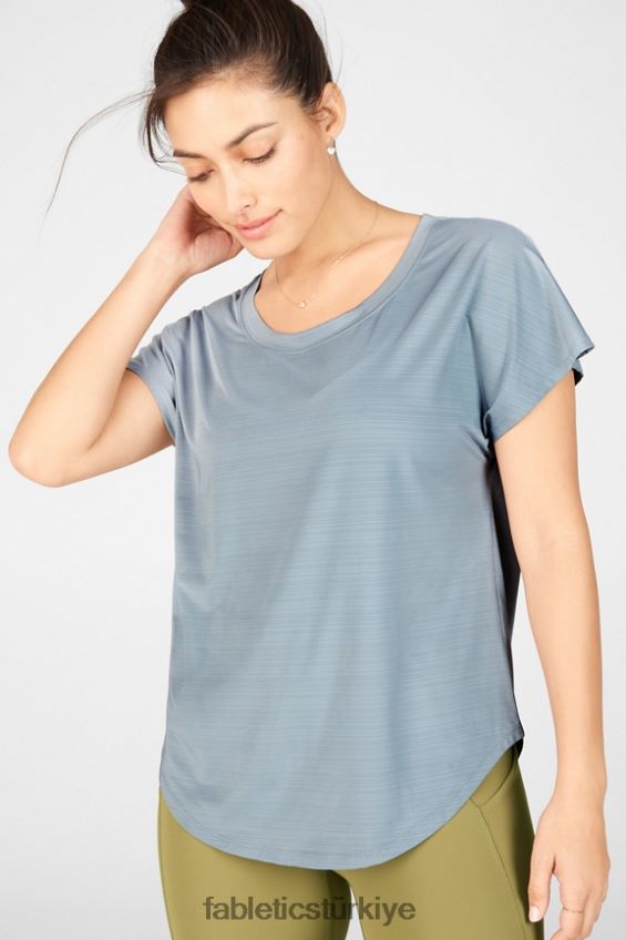 tr Fabletics kadınlar çevreye duyarlı tişört yağmur bulutu 40R06B2094