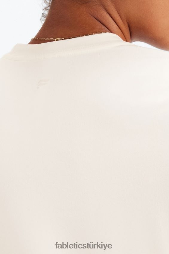 tr Fabletics kadınlar kuru esnek tişört ak balıkçıl 40R06B2016