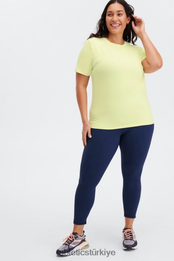 tr Fabletics kadınlar kuru esnek tişört limon kreması 40R06B2019