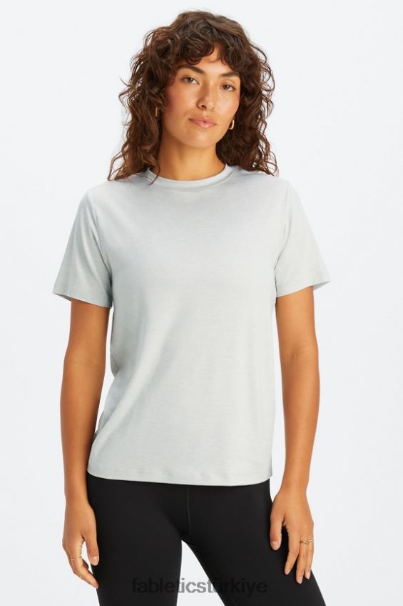 tr Fabletics kadınlar kuru esnek tişört yumuşak gri funda 40R06B2011