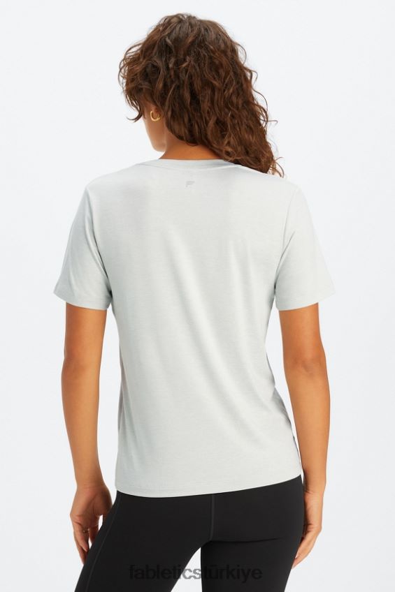 tr Fabletics kadınlar kuru esnek tişört yumuşak gri funda 40R06B2011