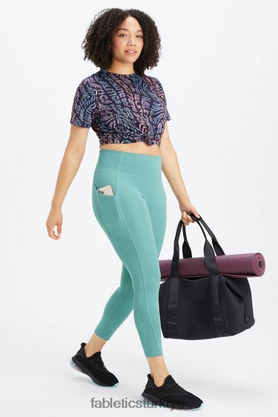 tr Fabletics kadınlar kuru esnek tişört zihin erimesi 40R06B2009