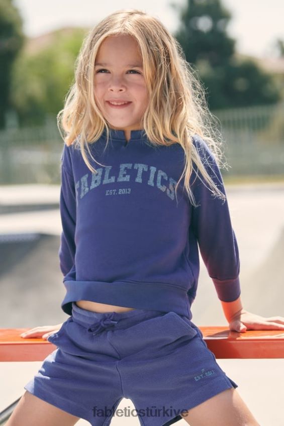 tr Fabletics kadınlar mini rhea büyük boy mürettebat derin kobalt/alo 40R06B2028