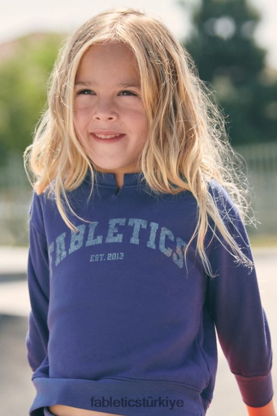 tr Fabletics kadınlar mini rhea büyük boy mürettebat derin kobalt/alo 40R06B2028