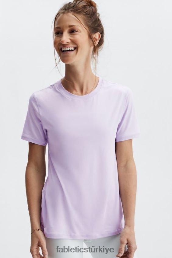 tr Fabletics kadınlar phoenix lite kısa kollu üst puslu iris 40R06B1983