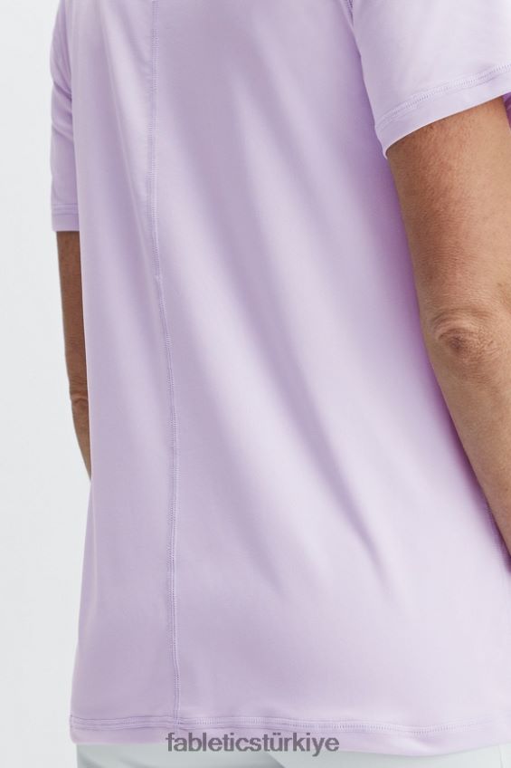 tr Fabletics kadınlar phoenix lite kısa kollu üst puslu iris 40R06B1983