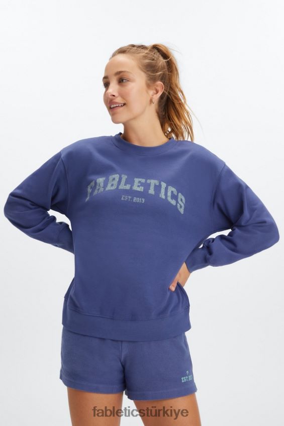 tr Fabletics kadınlar rhea büyük boy mürettebat derin kobalt/alo 40R06B2029