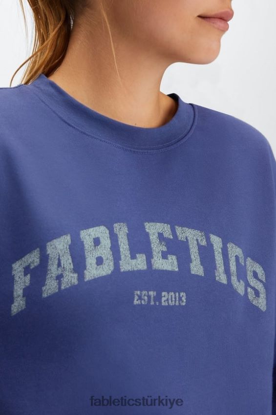 tr Fabletics kadınlar rhea büyük boy mürettebat derin kobalt/alo 40R06B2029