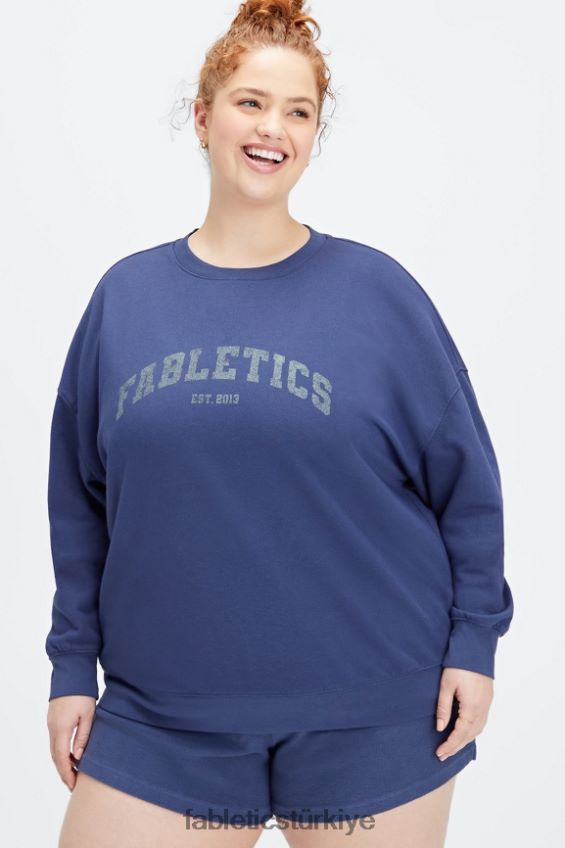 tr Fabletics kadınlar rhea büyük boy mürettebat derin kobalt/alo 40R06B2030