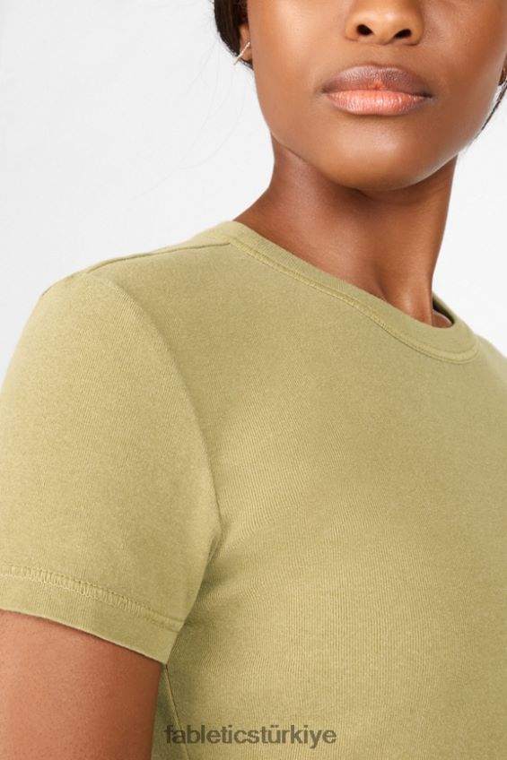 tr Fabletics kadınlar tinsley kısa kollu tişört Kekik 40R06B2067