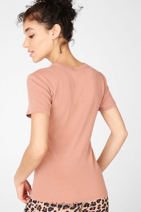 tr Fabletics kadınlar tinsley kısa kollu tişört kesilmiş ağaç 40R06B2065