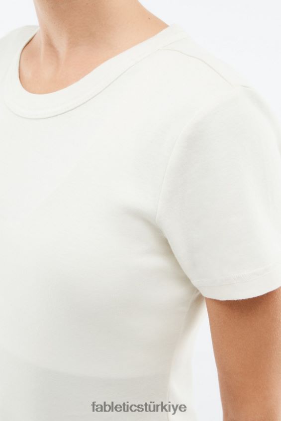 tr Fabletics kadınlar tinsley kısa kollu tişört keten 40R06B2068