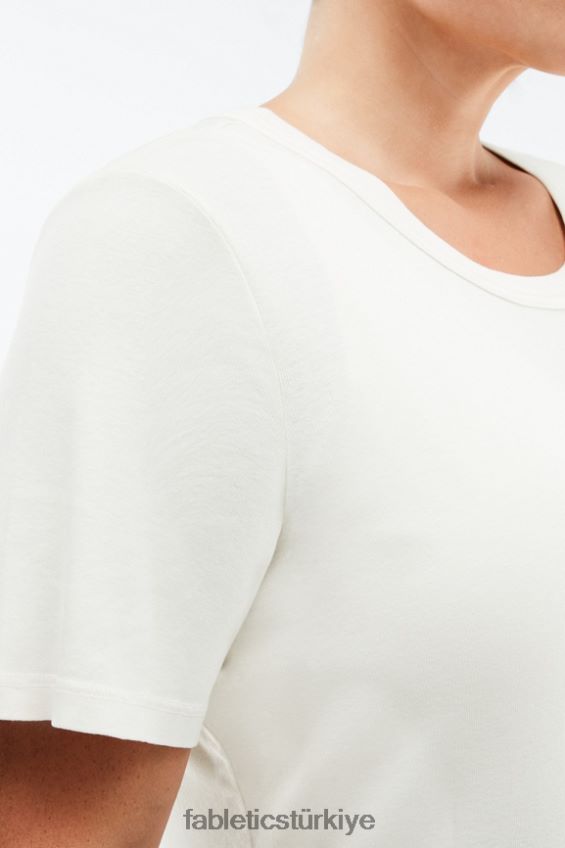 tr Fabletics kadınlar tinsley kısa kollu tişört keten 40R06B2069