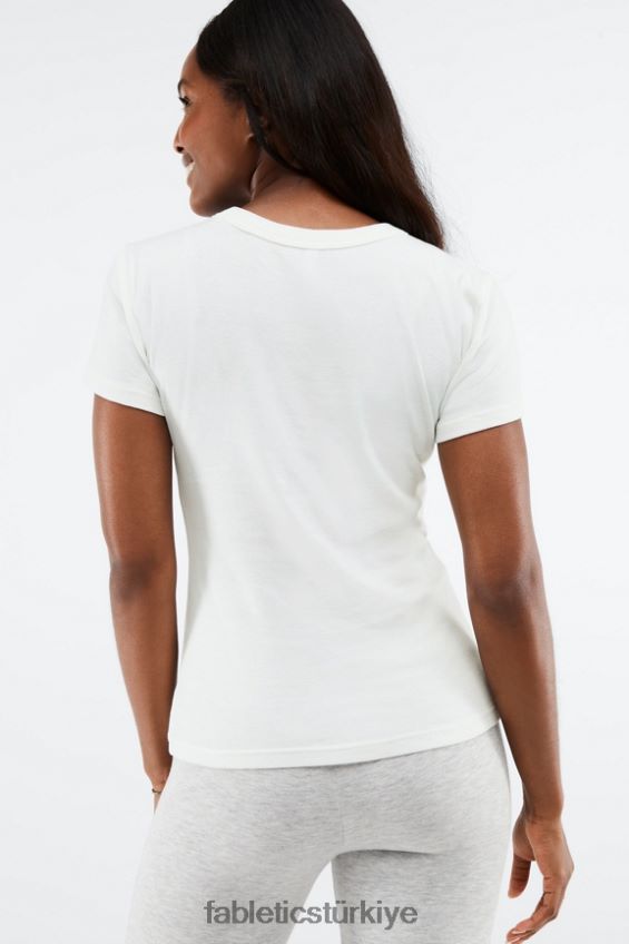 tr Fabletics kadınlar tinsley kısa kollu tişört tundra 40R06B2066
