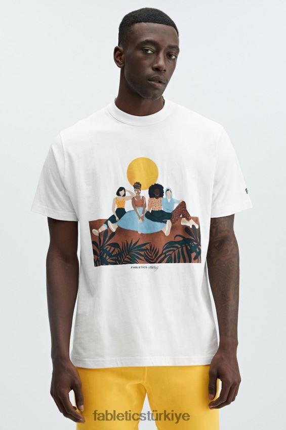 tr Fabletics kadınlar uyum unisex tişört bulut dansçısı 40R06B2076