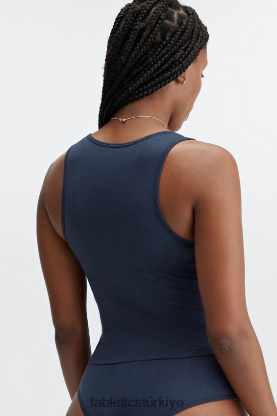 tr Fabletics kadınlar 7/24 brit tankı klasik donanma 40R06B2257