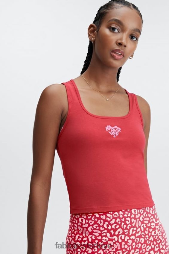 tr Fabletics kadınlar 7/24 brit tankı yüksek kırmızı 40R06B2254