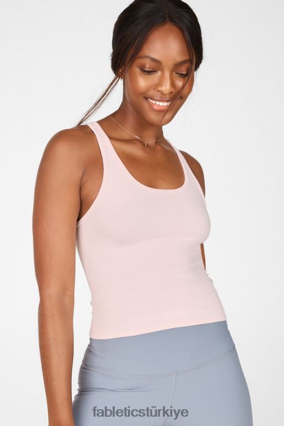 tr Fabletics kadınlar Denise heykel örgüsü atlet pembe don 40R06B2311