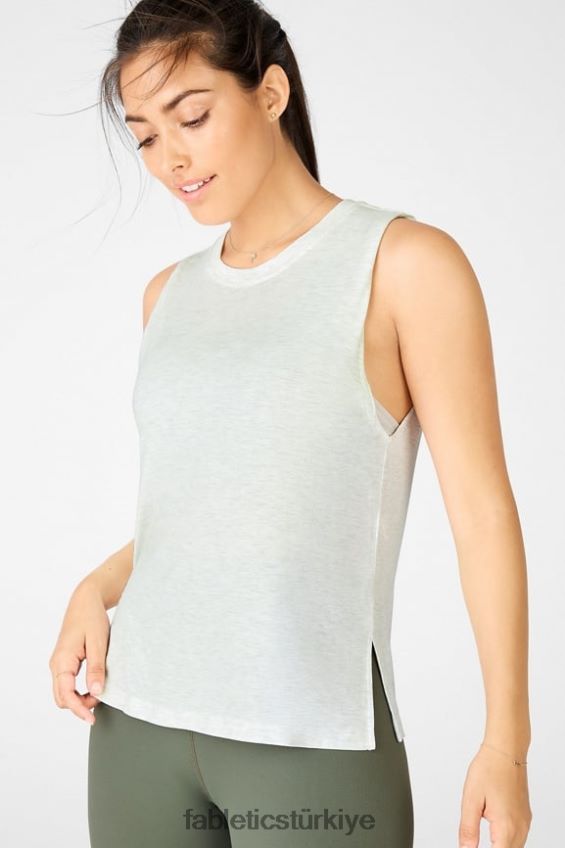tr Fabletics kadınlar aşk günü tankı açık gri funda 40R06B2403