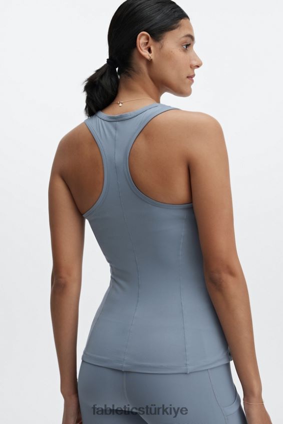 tr Fabletics kadınlar anka kuşu yarışçı sırtı tankı yağmur bulutu 40R06B2295