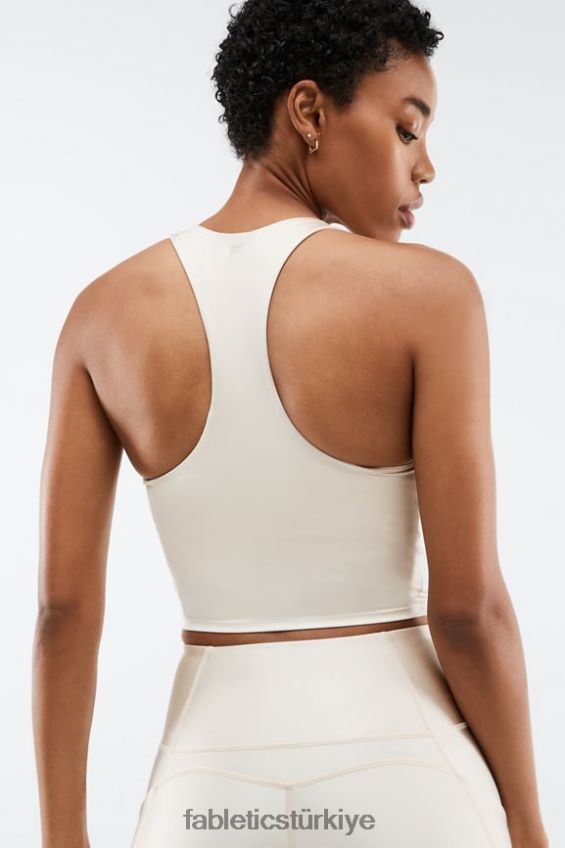 tr Fabletics kadınlar averie shine yerleşik sutyen tankı gri sis parlaması 40R06B2224