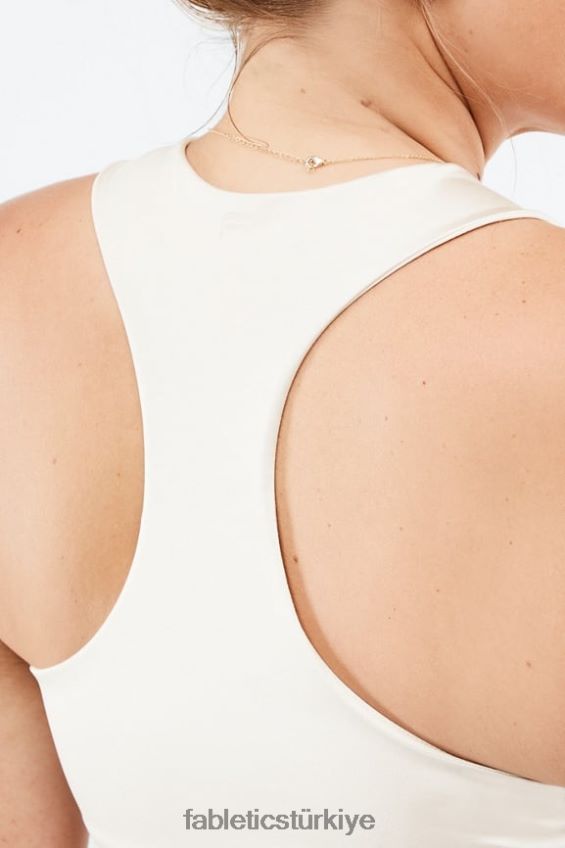 tr Fabletics kadınlar averie shine yerleşik sutyen tankı gri sis parlaması 40R06B2225