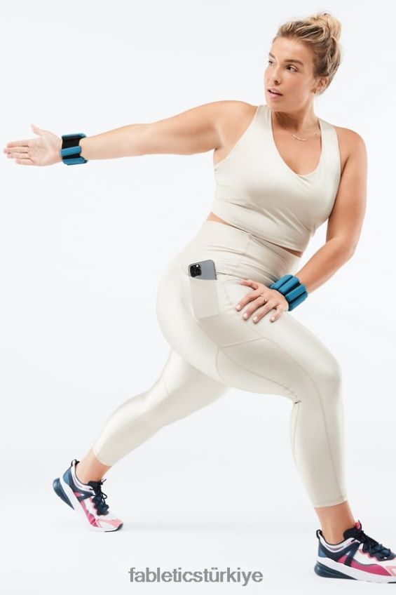 tr Fabletics kadınlar averie shine yerleşik sutyen tankı gri sis parlaması 40R06B2225