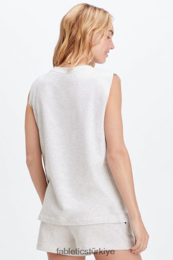 tr Fabletics kadınlar büyük boy havlu tankı yumuşak gri funda/atletik kulüp 40R06B2259