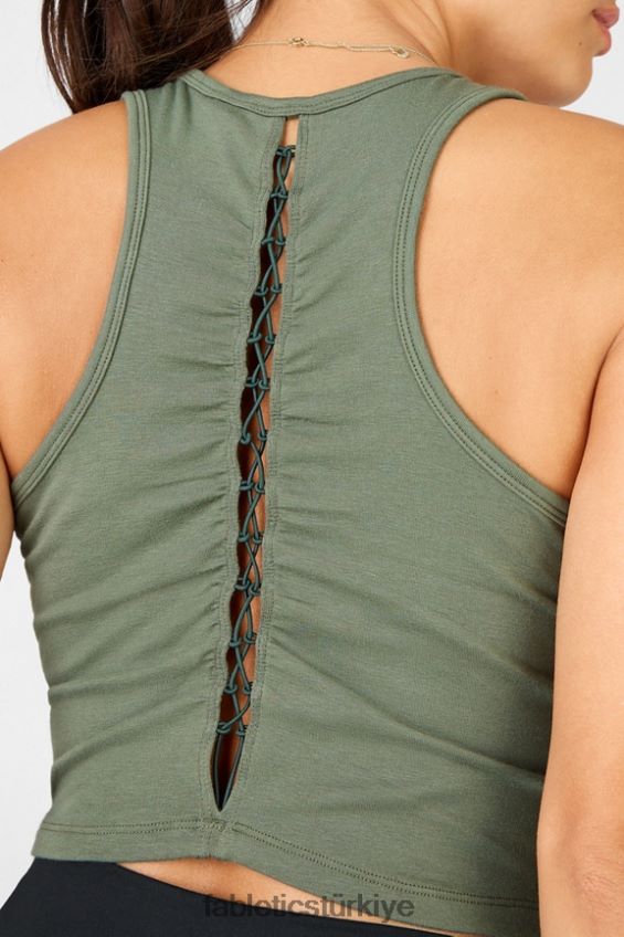 tr Fabletics kadınlar bree bağcıklı tank safari 40R06B2409
