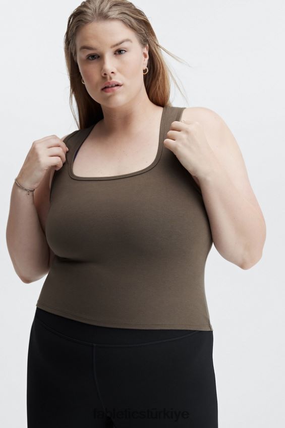 tr Fabletics kadınlar canlı pamuk tankı sınır 40R06B2246