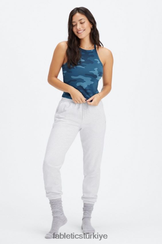 tr Fabletics kadınlar canlı yular tankı gece yarısı dalgası büyük kamuflaj 40R06B2226