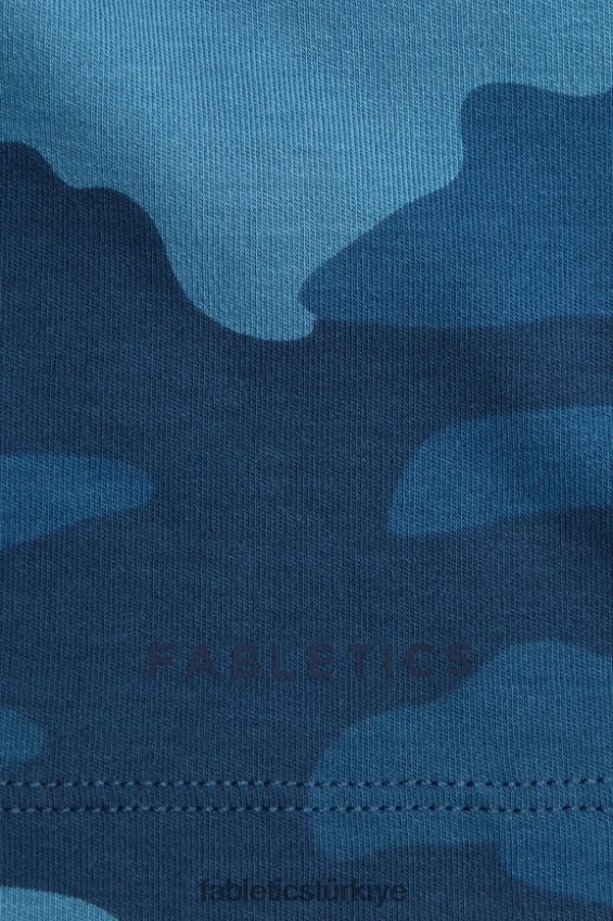 tr Fabletics kadınlar canlı yular tankı gece yarısı dalgası büyük kamuflaj 40R06B2226