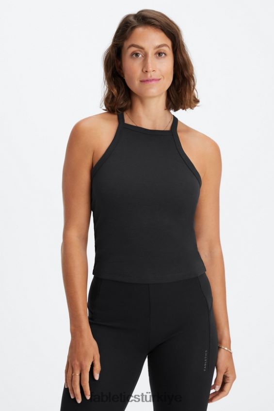 tr Fabletics kadınlar canlı yular tankı siyah 40R06B2227