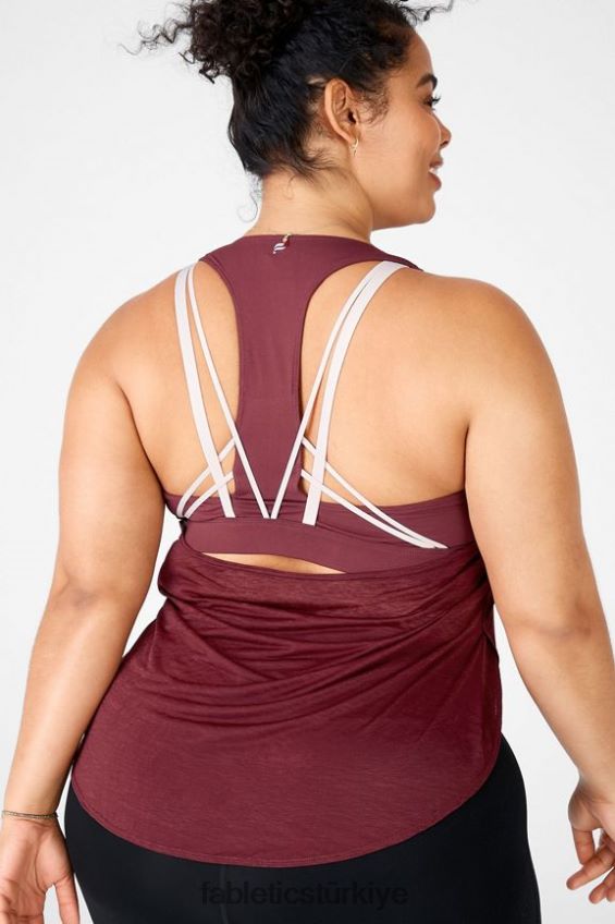 tr Fabletics kadınlar dahili sütyen tankını artırın pas/inci pembesi 40R06B2387