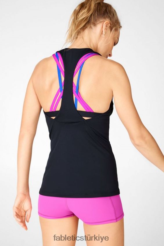 tr Fabletics kadınlar dahili sütyen tankını artırın siyah/fiesta çoklu 40R06B2384