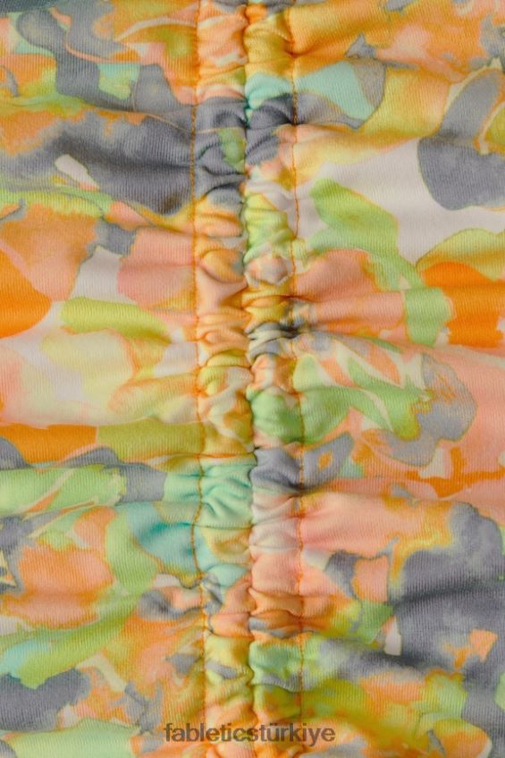 tr Fabletics kadınlar dantelli dahili sütyen atleti boyalı kadife çiçeği 40R06B2148